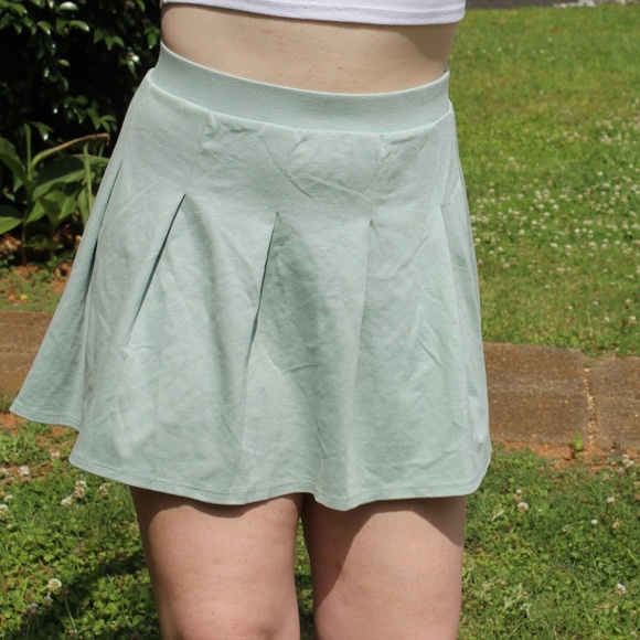 3/$20 - Wild Fable Aqua Blue Skater Skirt - Picture 3 of 7